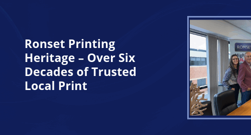 Ronset Printing Heritage – 60 Years of Print Excellence